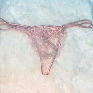 Rare VS pink very sexy panty underwear Medium designer